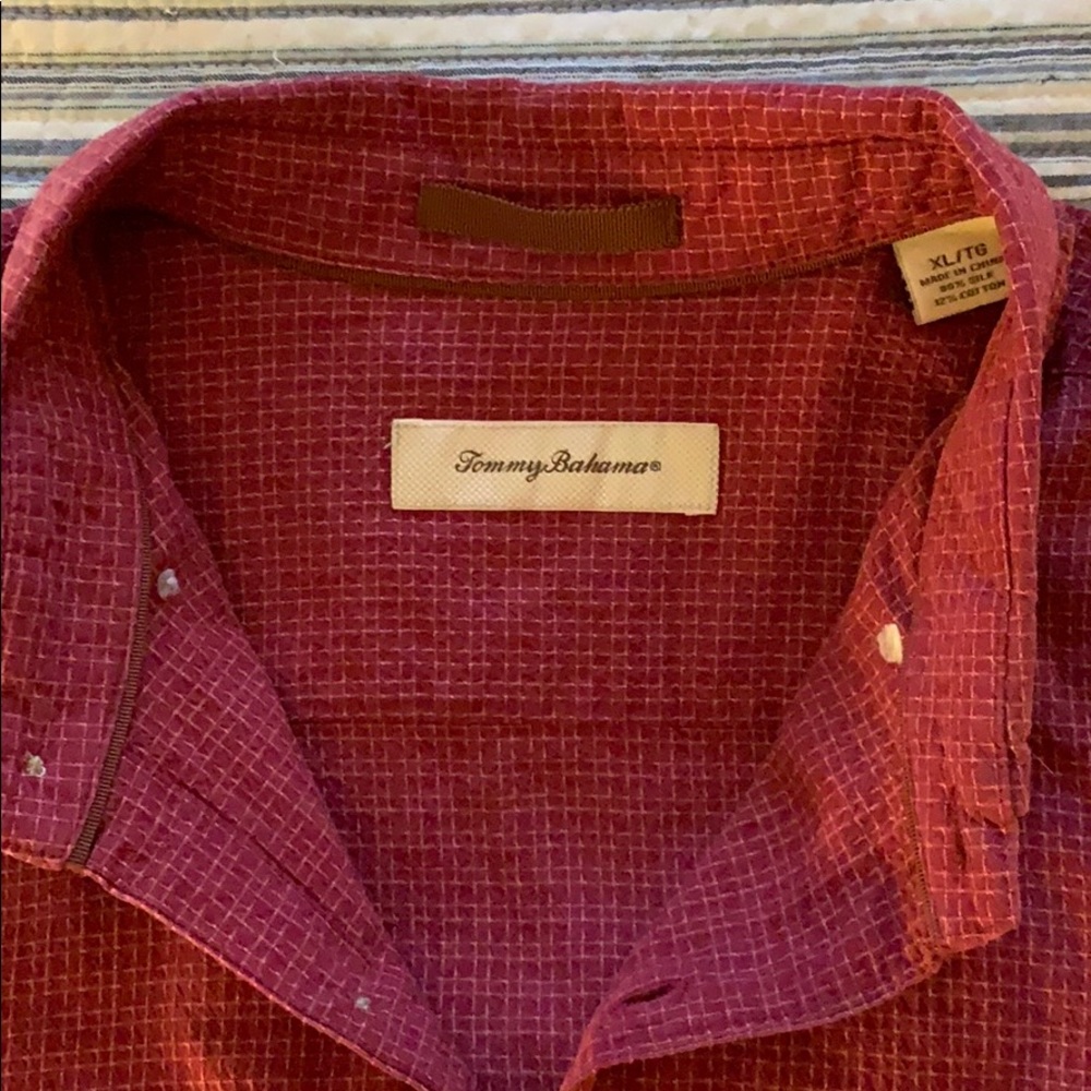 Tommy Bahama silk shirt